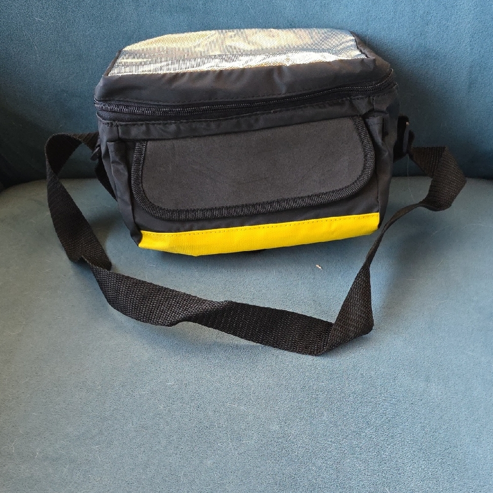 Black and Yellow Lunch/Cooler Bag
